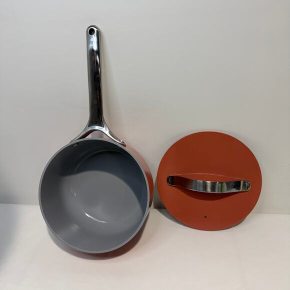 Caraway Other - Caraway Perracotta Nonstick Ceramic 3 Quart Sauce Pan with Lid